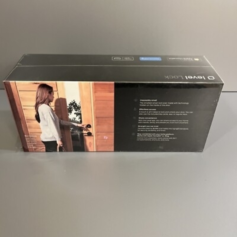 Level Lock Smart Door Lock - Black